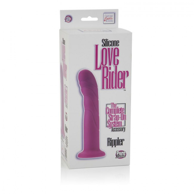 Фаллоимитатор-насадка Rippler на присоске - 18,5 см., California Exotic Novelties