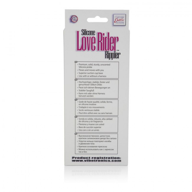 Фаллоимитатор-насадка Rippler на присоске - 18,5 см., California Exotic Novelties