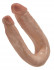 Двусторонний фаллоимитатор-мулат U-Shaped Small Double Trouble - 33,5 см., Pipedream Двусторонний фаллоимитатор-мулат U-Shaped Small Double Trouble - 33,5 см., Pipedream
