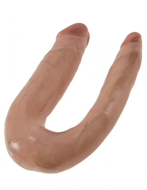 Двусторонний фаллоимитатор-мулат U-Shaped Small Double Trouble - 33,5 см., Pipedream Двусторонний фаллоимитатор-мулат U-Shaped Small Double Trouble - 33,5 см., Pipedream