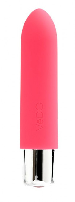 Розовая вибропуля VeDO Bam Mini - 9,5 см., VeDO Розовая вибропуля VeDO Bam Mini - 9,5 см., VeDO