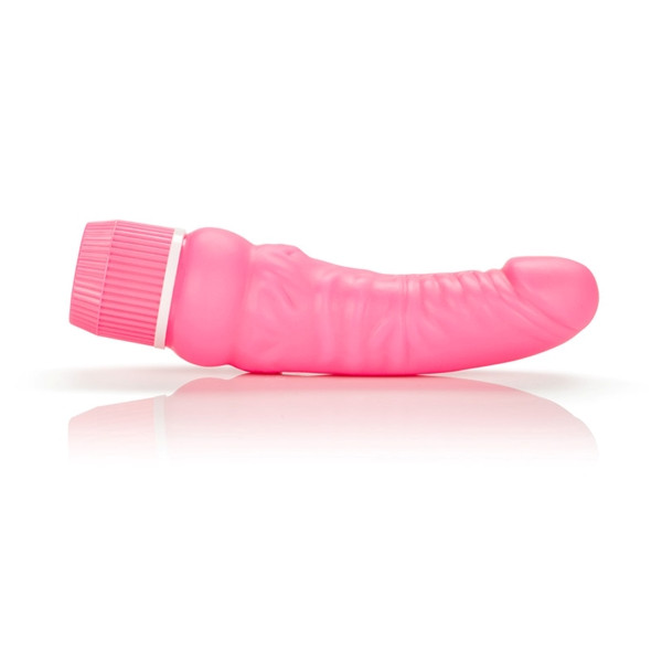 Розовый вибратор Spellbound Stud Curved Jacks - 17 см., California Exotic Novelties Розовый вибратор Spellbound Stud Curved Jacks - 17 см., California Exotic Novelties