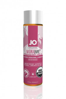 Органический лубрикант JO NATURALOVE STRAWBERRY FIELDS USDA ORGANIC - 120 мл., System JO