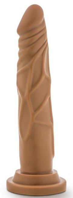 Кофейный фаллоимитатор без мошонки Dr. Skin Realistic Cock Basic 7.5 - 19 см. Кофейный фаллоимитатор без мошонки Dr. Skin Realistic Cock Basic 7.5 - 19 см.