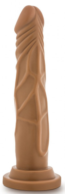 Кофейный фаллоимитатор без мошонки Dr. Skin Realistic Cock Basic 7.5 - 19 см. Кофейный фаллоимитатор без мошонки Dr. Skin Realistic Cock Basic 7.5 - 19 см.