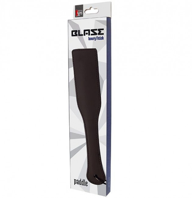 Чёрный пэддл BLAZE PADDLE WITH STITCHING BLACK - 33 см., Dream Toys Чёрный пэддл BLAZE PADDLE WITH STITCHING BLACK - 33 см., Dream Toys