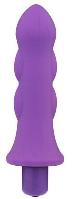 Фиолетовый мини-вибратор Mystique Rocket Vibe - 12,7 см.