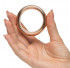 Золотистое стальное кольцо I Want You. Now. Steel Love Ring, Fifty Shades of Grey