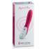 Ярко-розовый вибратор Mystim Elegant Eric - 27 см., MyStim