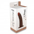 Коричневый вибратор REALISTIC VIBRATOR REAL RAPTURE BROWN - 20,5 см., Toyz4lovers
