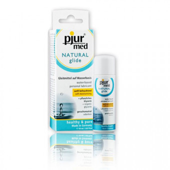 Нейтральный лубрикант на водной основе pjur MED Natural glide - 30 мл., Pjur