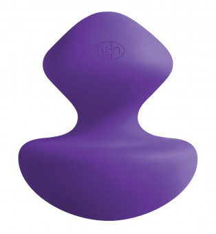 Фиолетовый универсальный вибромассажер Luxe Syren Massager, NS Novelties