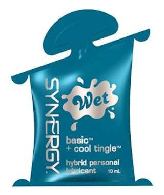 Гибридный лубрикант с охлаждающим эффектом Wet Synergy Cool Tingle - 10 мл., Wet International Inc.