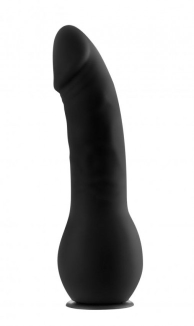 Чёрный страпон Deluxe Silicone Strap On 8 Inch - 20,5 см., Shots Media BV Чёрный страпон Deluxe Silicone Strap On 8 Inch - 20,5 см., Shots Media BV