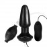 Надувная вибрирующая анальная пробка  Inflatable Vibrating Butt Plug - 10,2 см., Lux Fetish