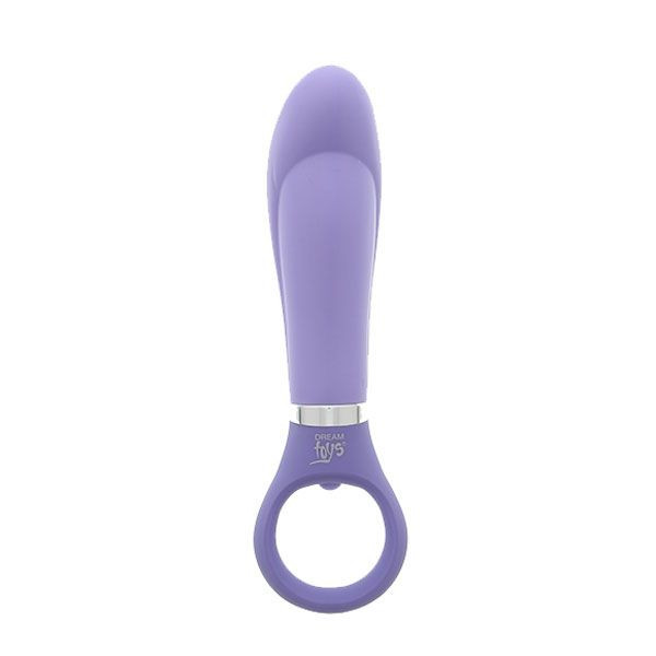 Фиолетовый анальный вибромассажёр GOOD VIBES RING-G BULBED - 15,5 см., Dream Toys Фиолетовый анальный вибромассажёр GOOD VIBES RING-G BULBED - 15,5 см., Dream Toys