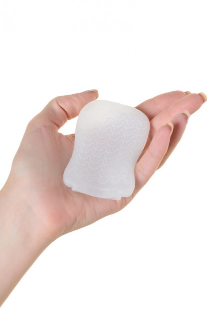 Белый мастурбатор A-Toys Pocket Wavy, A-toys