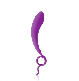 Фиолетовый стимулятор G-точки COSMO - 12 см., Bior toys