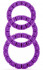 Набор фиолетовых эрекционных колец Silicone Love Wheel 3 sizes (3 шт.), Shots Media BV Набор фиолетовых эрекционных колец Silicone Love Wheel 3 sizes (3 шт.), Shots Media BV