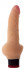 Телесный вибратор-реалистик с расширенным основанием REALSTUFF 7INCH VIBRATOR - 17,8 см., Dream Toys