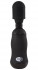 Чёрный вибромассажёр для эрогенных зон BoomBoom Power Wand - 18 см., NS Novelties
