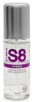 Интимная смазка на водно-силиконовой основе S8 Hybrid - 125 мл., Stimul8