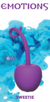 Фиолетовый стимулятор-вишенка со смещенным центром тяжести Emotions Sweetie, Lola toys