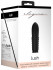 Черная вибропуля Turbo Rechargeable Bullet Lush - 9,8 см., Shots Media BV