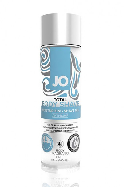 Гель для бритья и интимной гигиены JO TOTAL BODY SHAVE GEL - 240 мл., System JO Гель для бритья и интимной гигиены JO TOTAL BODY SHAVE GEL - 240 мл., System JO