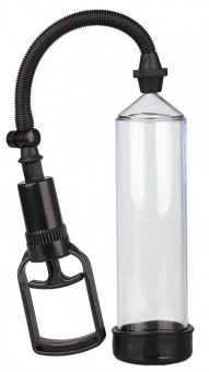 Прозрачная вакуумная помпа TRIGGER HANDLE PENIS PUMP, Dream Toys