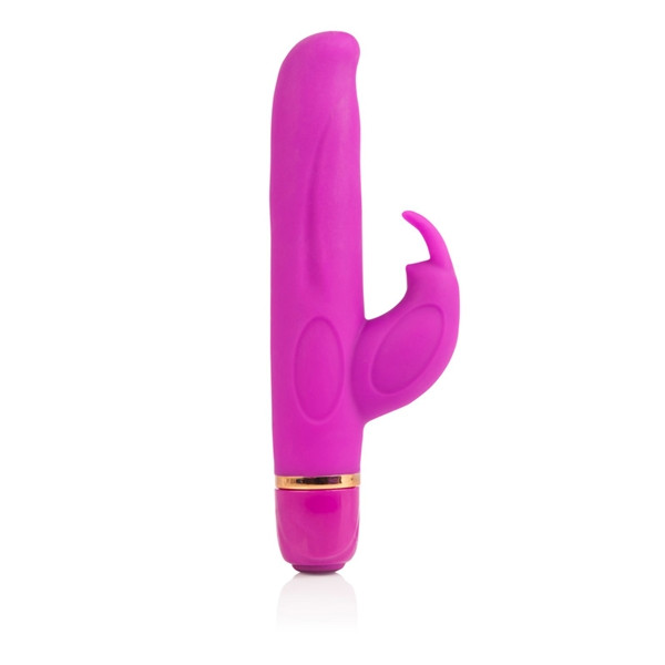 Лиловый вибратор с клиторальной стимуляцией ENTINCE BELLE , California Exotic Novelties