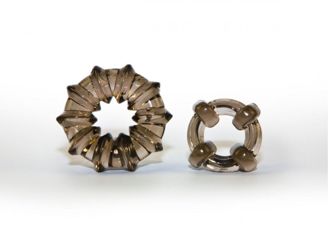 Комплект из 2 эрекционных колец Adam Male Toys Sex Shooter Cock Rings, Topco Sales
