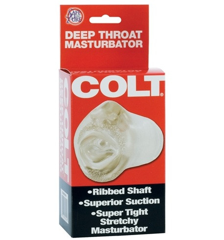 Мастурбатор - прозрачное глубокое горло COLT, California Exotic Novelties Мастурбатор - прозрачное глубокое горло COLT, California Exotic Novelties