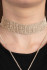 Золотистое украшение на шею COLLIER EMMA OR