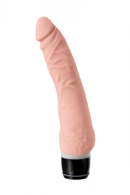 Телесный реалистичный мультискоростной вибратор A-Toys - 20,2 см., A-toys Телесный реалистичный мультискоростной вибратор A-Toys - 20,2 см., A-toys