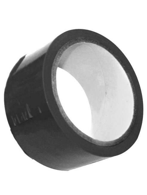 Липкая лента S&M Bondage Tape чёрного цвета - 9,1 м., Sportsheets