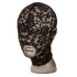 Черный кружевной шлем-маска Lace Hood Черный кружевной шлем-маска Lace Hood