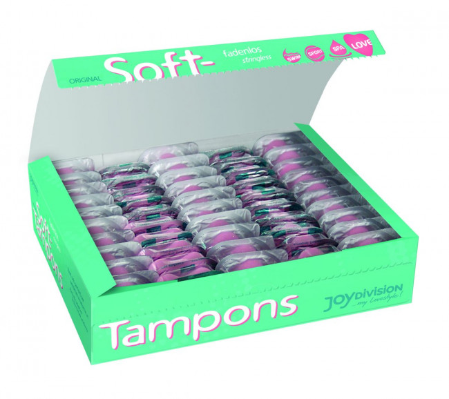 Тампоны мягкие JoyDivision Soft-Tampons Mini - 50 шт., Joy Division Тампоны мягкие JoyDivision Soft-Tampons Mini - 50 шт., Joy Division
