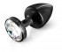 Чёрный алюминиевый анальный плаг ANNI round black T1 - 6 см., DIOGOL