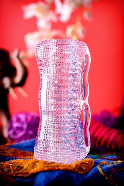 Прозрачный мастурбатор Lingam Asha, ToyFa