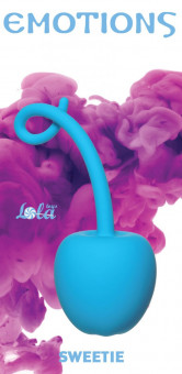 Голубой стимулятор-вишенка со смещенным центром тяжести Emotions Sweetie, Lola toys