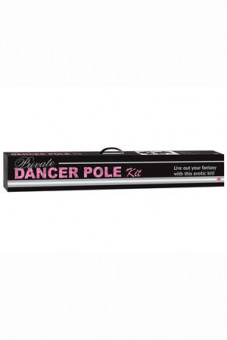 Танцевальный шест серебристого цвета Private Dancer Pole Kit, Topco Sales