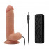 Телесный вибратор-реалистик на присоске REALSTUFF 6.5INCH DONG - 17 см., Dream Toys