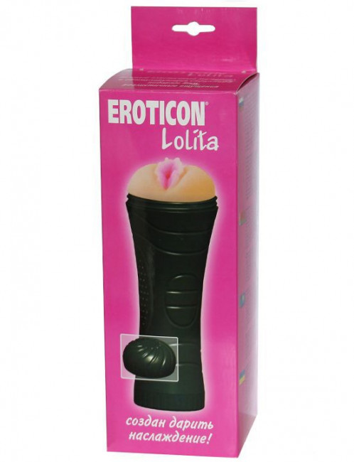 Мастурбатор-анус Lolita в футляре без вибратора, Eroticon