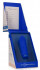Синяя вибропуля Turbo Rechargeable Bullet Lush - 9,8 см., Shots Media BV