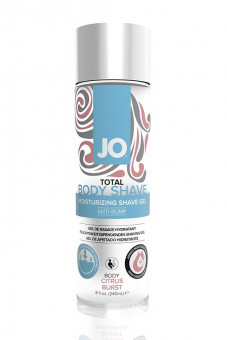 Гель для бритья и интимной гигиены JO TOTAL BODY SHAVE GEL CITRUS BURST - 240 мл., System JO