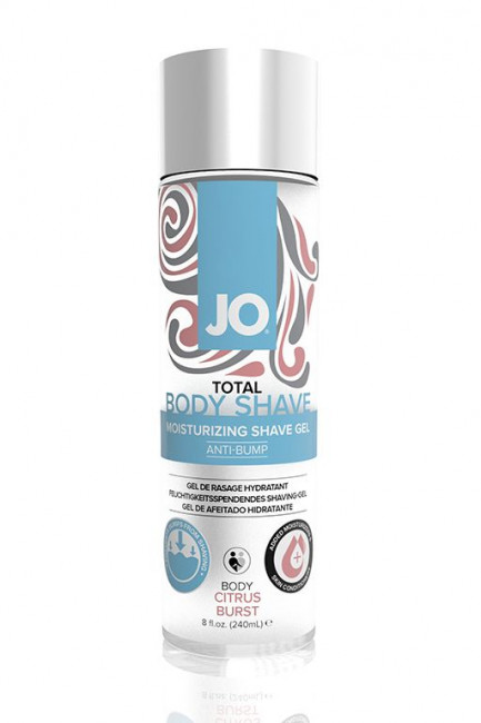 Гель для бритья и интимной гигиены JO TOTAL BODY SHAVE GEL CITRUS BURST - 240 мл., System JO