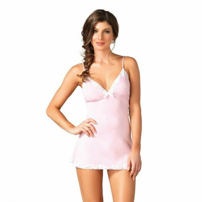 Нежная сорочка Flirty jersey nightie из вискозы, Leg Avenue