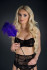 Стек с большим фиолетовым пером Large Feather Tickler - 65 см., Blush Novelties Стек с большим фиолетовым пером Large Feather Tickler - 65 см., Blush Novelties