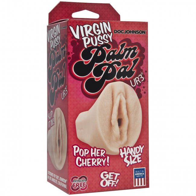 Мастурбатор-вагина Virgin Pussy ULTRASKYN Palm Pal, Doc Johnson